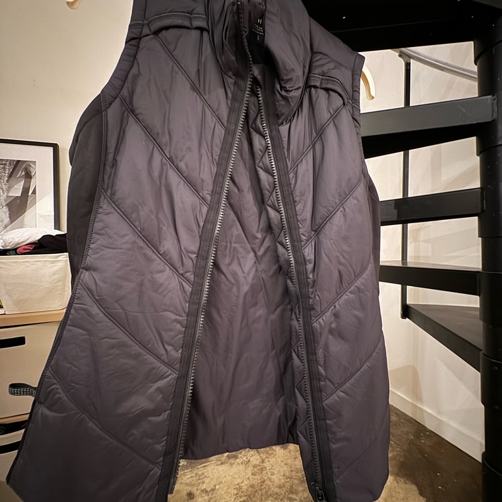 Black Quilted Vest